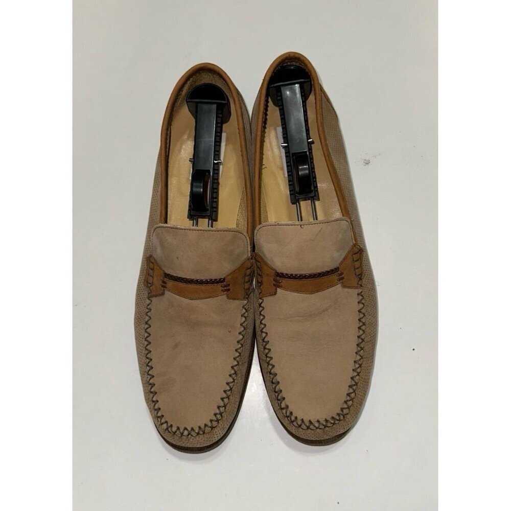 Moreschi Two Tone Retro Loafer Size 12 US